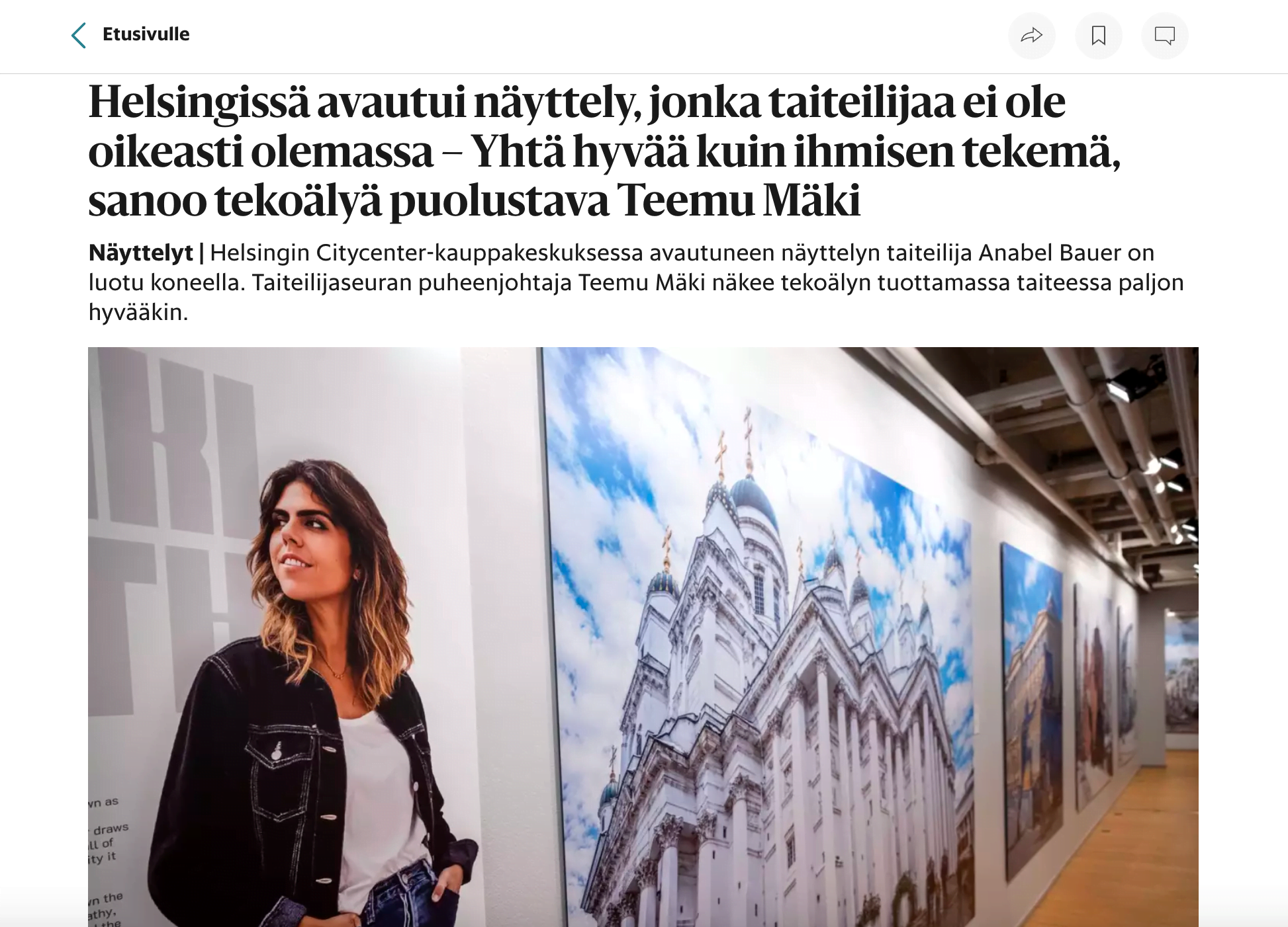 helsinki beneath - helsingin sanomat